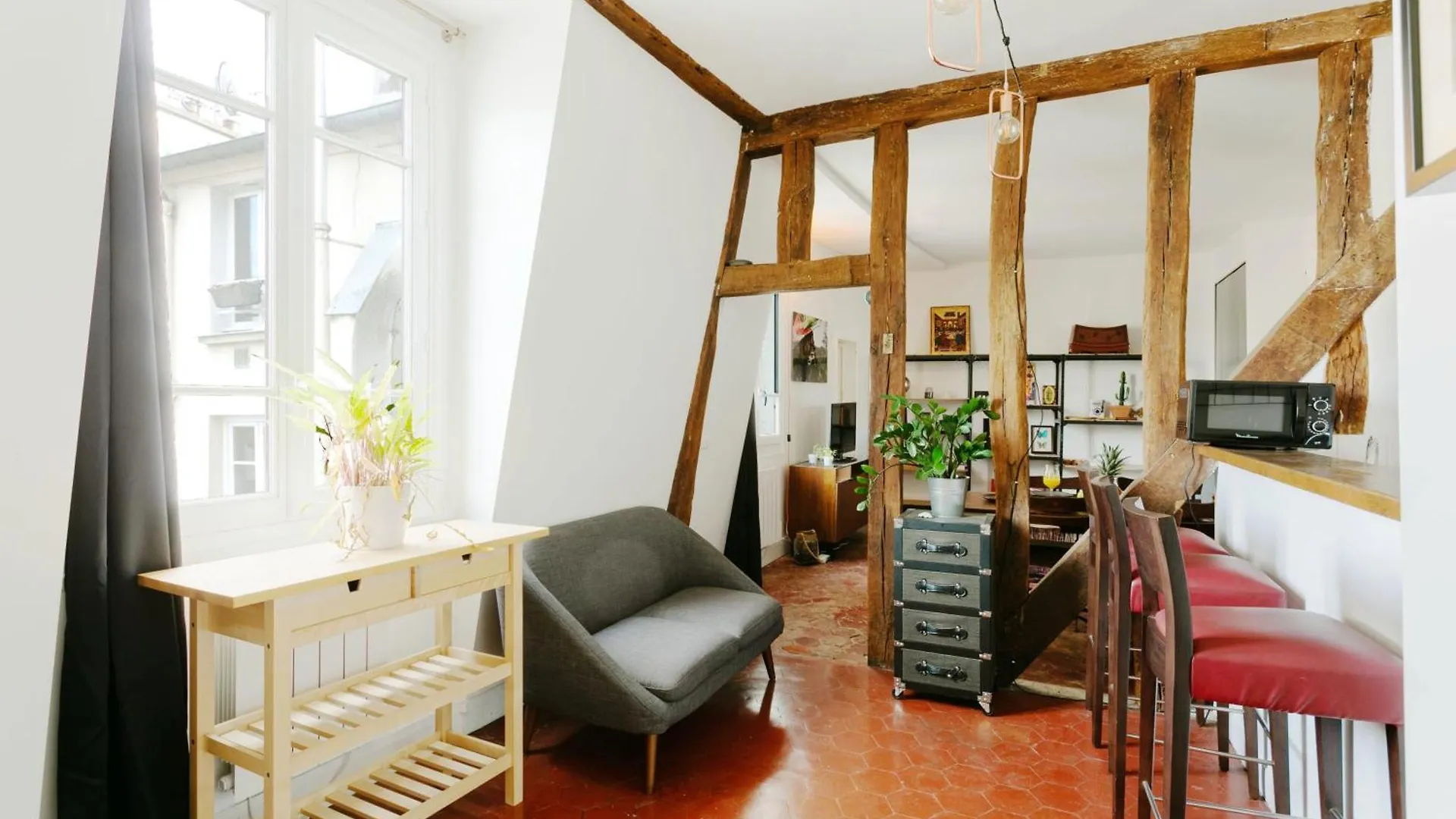 Bnbnova - Central Paris - Sentier - 1Br 0*,
